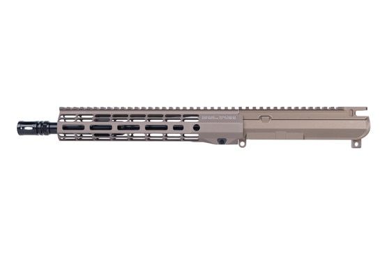Aero Precision M4E1-T 5.56 NATO Complete Upper Receiver has a 10.3" ATLAS M-LOK handguard